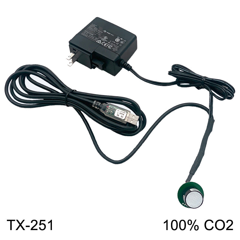 TX Carbon Dioxide Industrial Sensors with Transmitter Development Kit - CO2 Meter