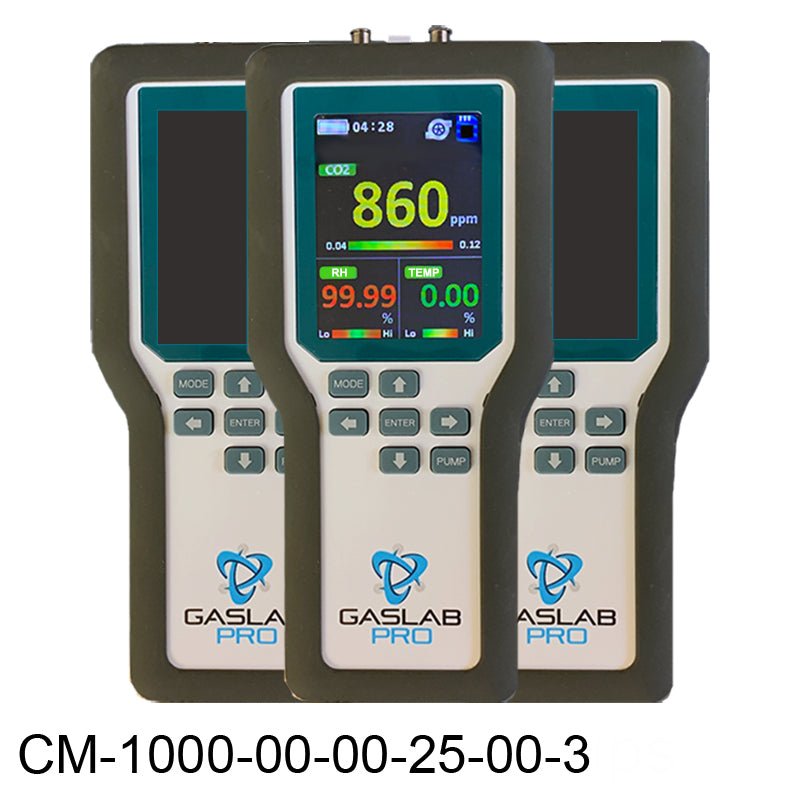 100% Carbon Dioxide Sampling Data Logger - CO2 Meter