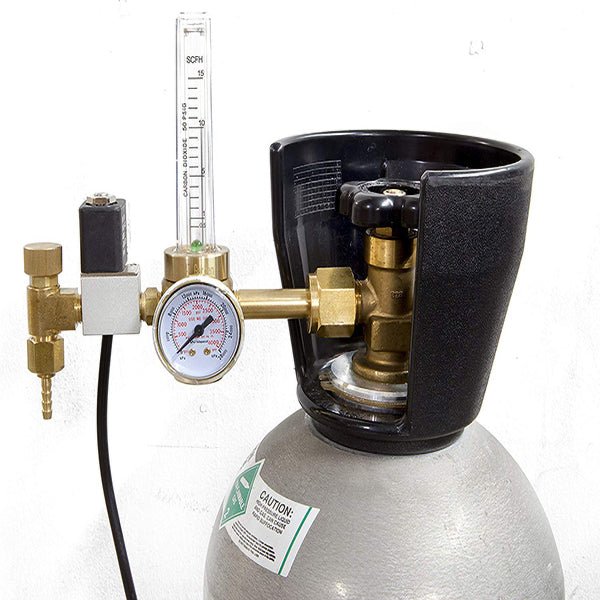 CO2 Tank Regulator with Solenoid Valve - CO2 Meter