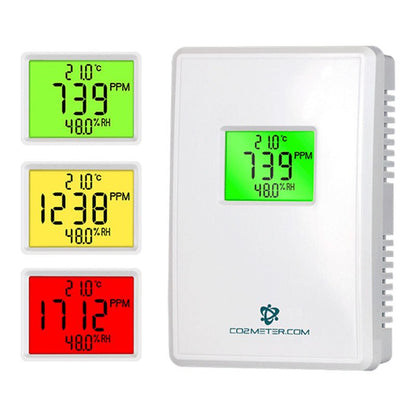 CO2, Temp, and RH Indoor Air Quality Monitor - CO2 Meter