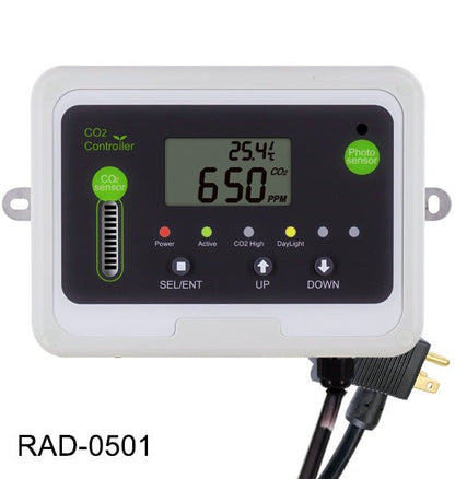 Day Night CO2 Monitor & Controller for Greenhouses - CO2Meter