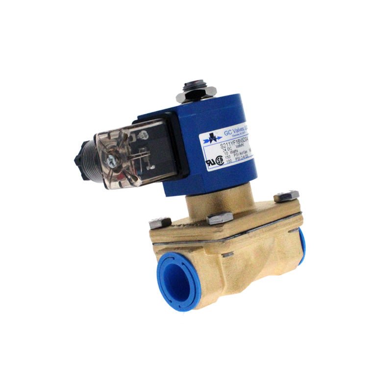 SV-1030 Solenoid Shut Off Valve - 1/2 inch - CO2 Meter